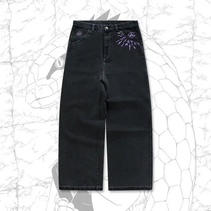 UrbanFlow Appliqué Denim jeans