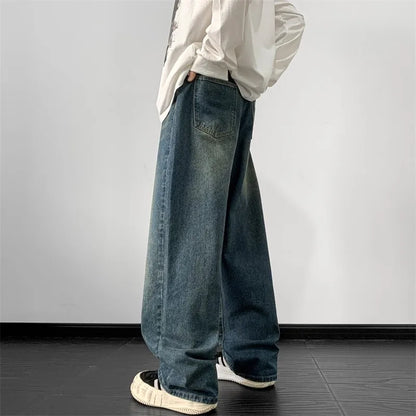 StreetFlow Wide-Leg Hip-Hop Jeans