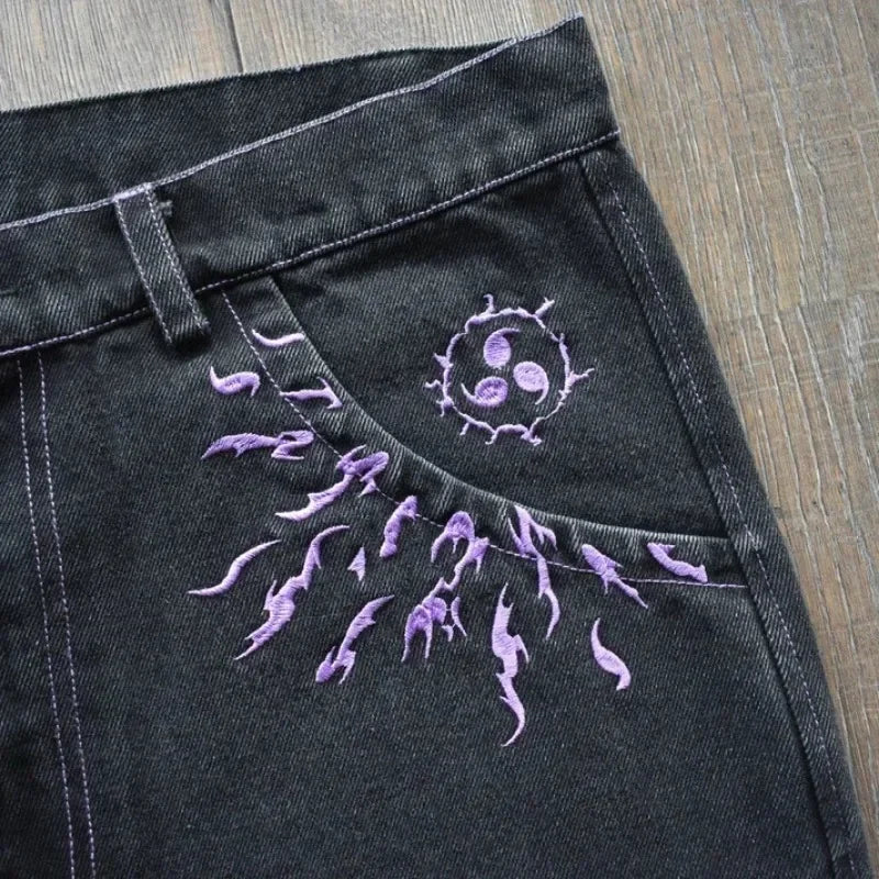 UrbanFlow Appliqué Denim jeans